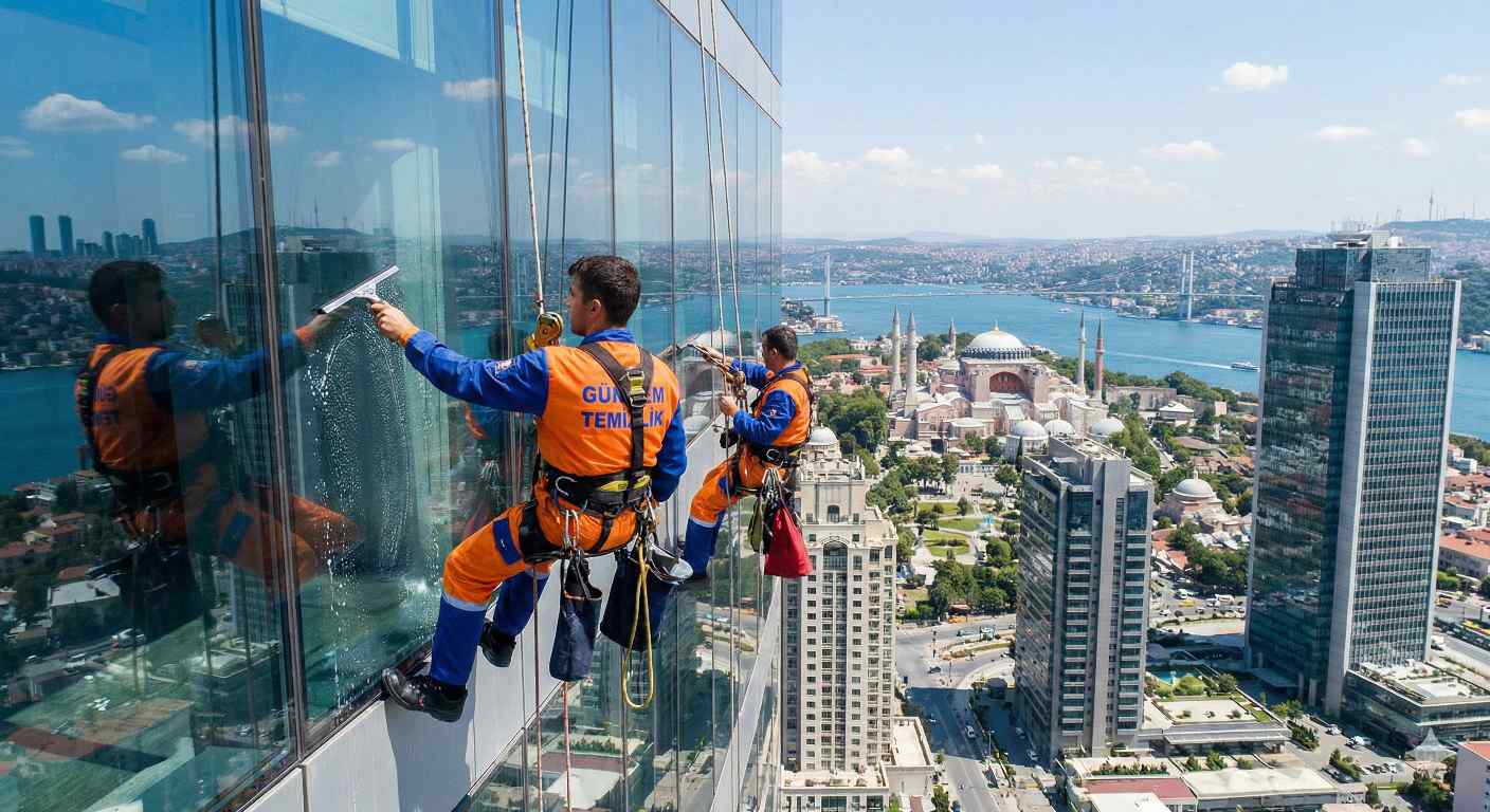Acıbadem dış cephe temizlik hizmetleri: Güntem