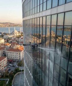 Drone ile İncirli dış cephe temizliği hizmetleri: Güntem