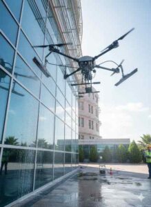 Drone ile Riva dış cephe temizliği hizmetleri: Güntem Temizlik