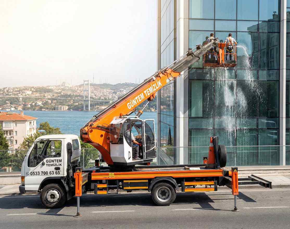 İncirli dış cephe ve cam temizlik hizmetleri: Güntem