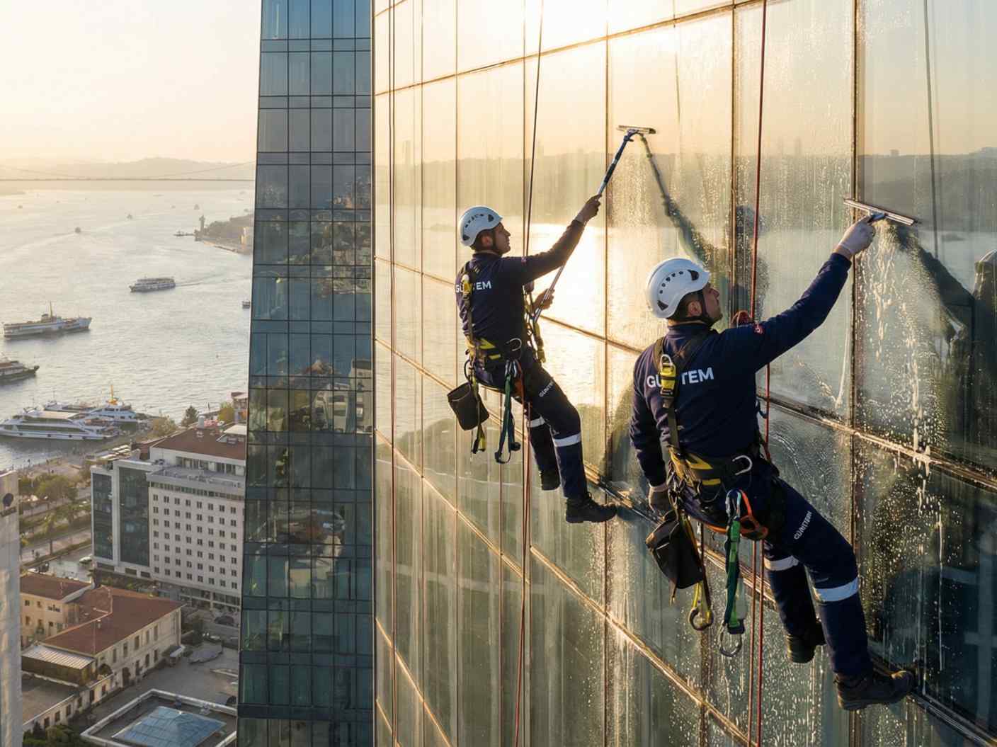 Profesyonel İçerenköy dış cephe cam temizliği hizmetleri