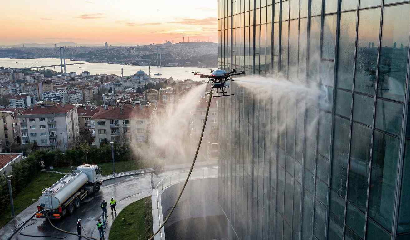 Profesyonel İncirli dış cephe cam temizliği hizmetleri: Güntem Temizlik