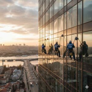 Küçükyalı dış cephe ve cam temizliği hizmetleri