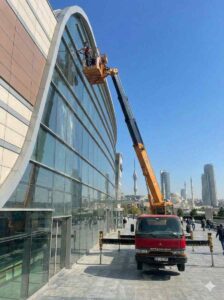 Vinçle Laleli dış cephe temizliği hizmetleri