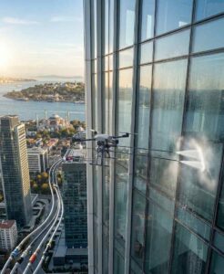 Drone ile Yenimahalle dış cephe yıkama hizmetleri