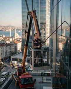 Ekolojik deterjanlarla yapılan dış cephe temizliği