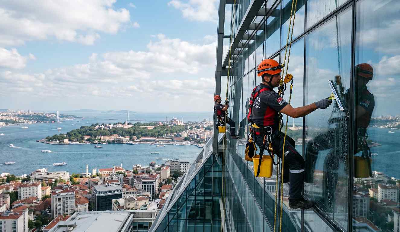 Profesyonel dış cephe temizleme çalışmaları
