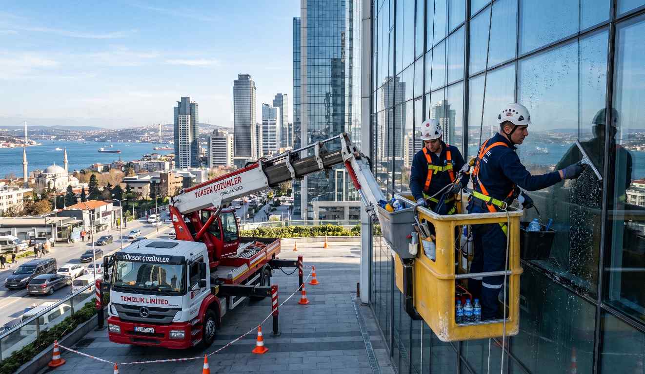 Profesyonel Güneşli dış cephe temizliği hizmetleri