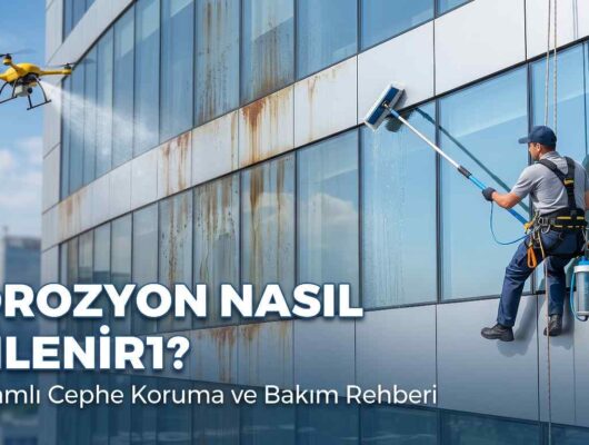Cephe yüzeylerinde korozyon önleme