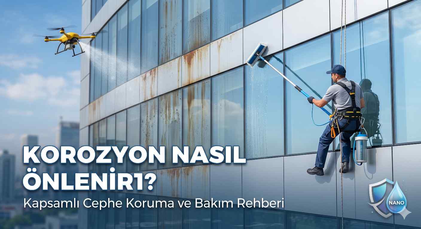Cephe yüzeylerinde korozyon önleme
