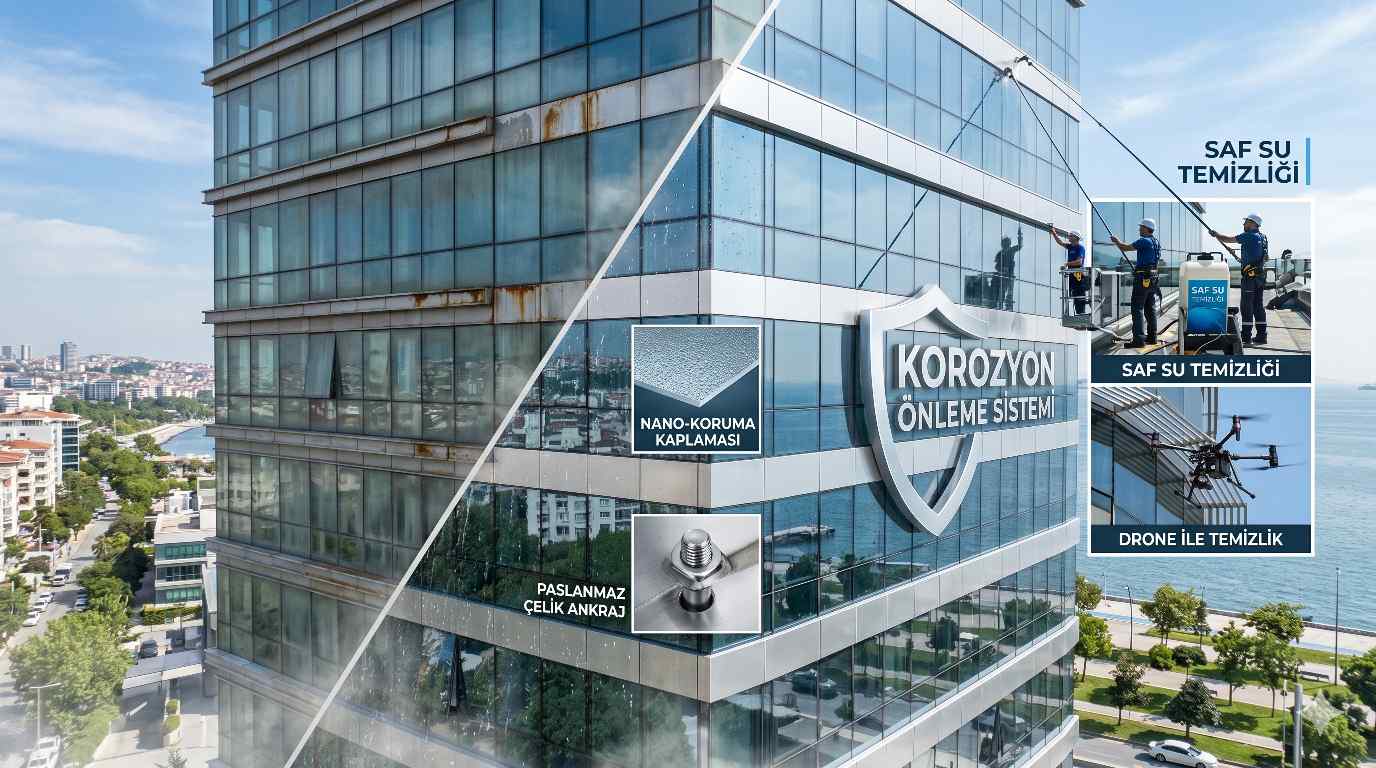 Dış cephelerde korozyon önleme