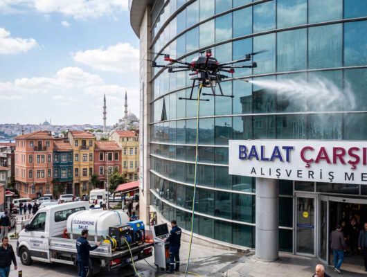 Balat dış cephe ve cam temizlik hizmetleri