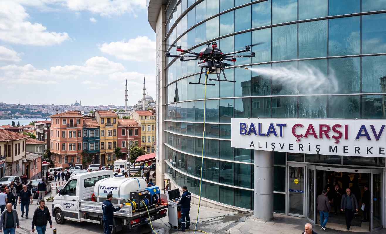 Balat dış cephe ve cam temizlik hizmetleri