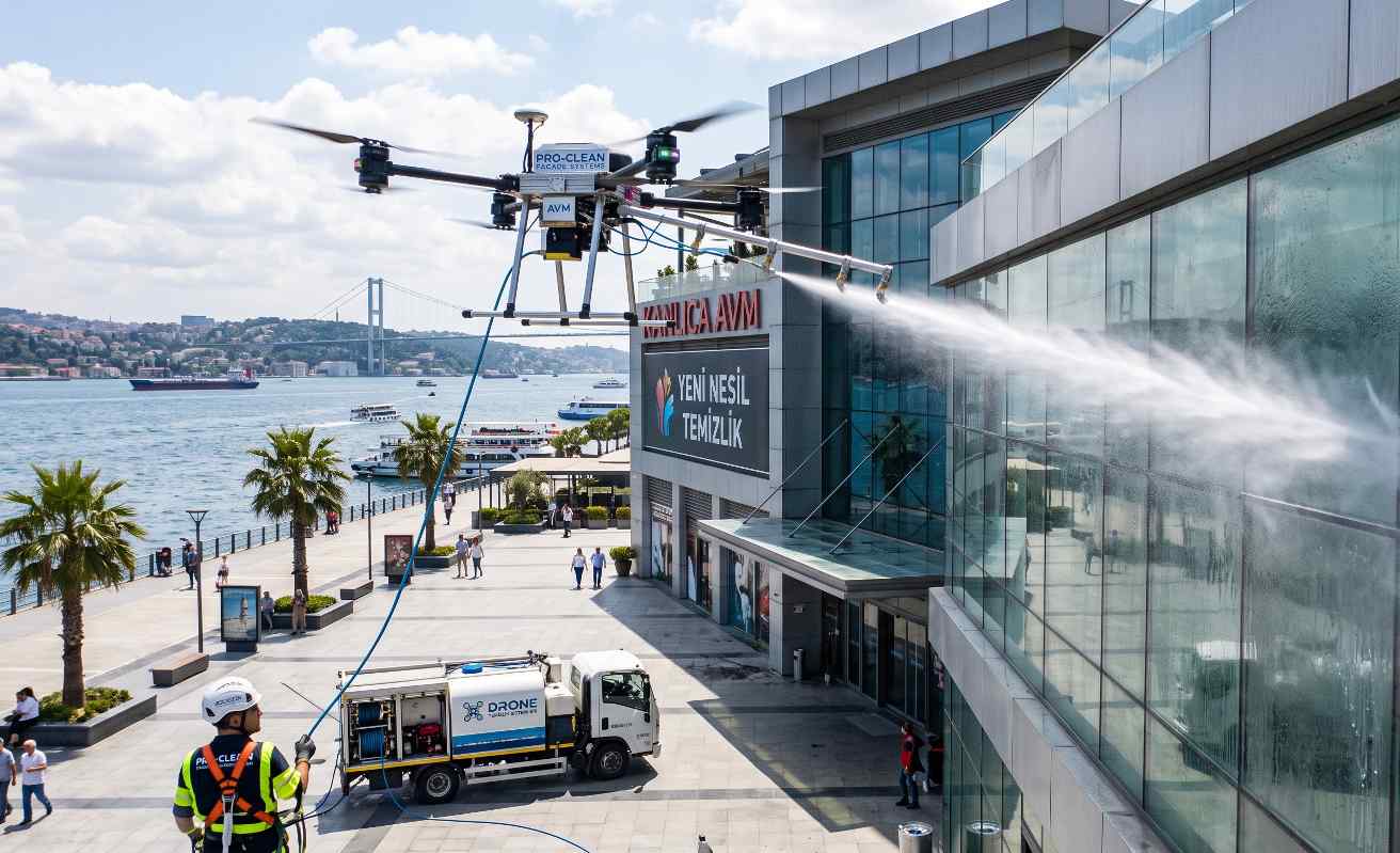 Kanlıca plaza cam temizliği hizmetleri