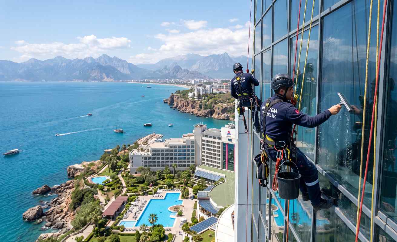 Plaza cam temizliği hizmetleri Antalya